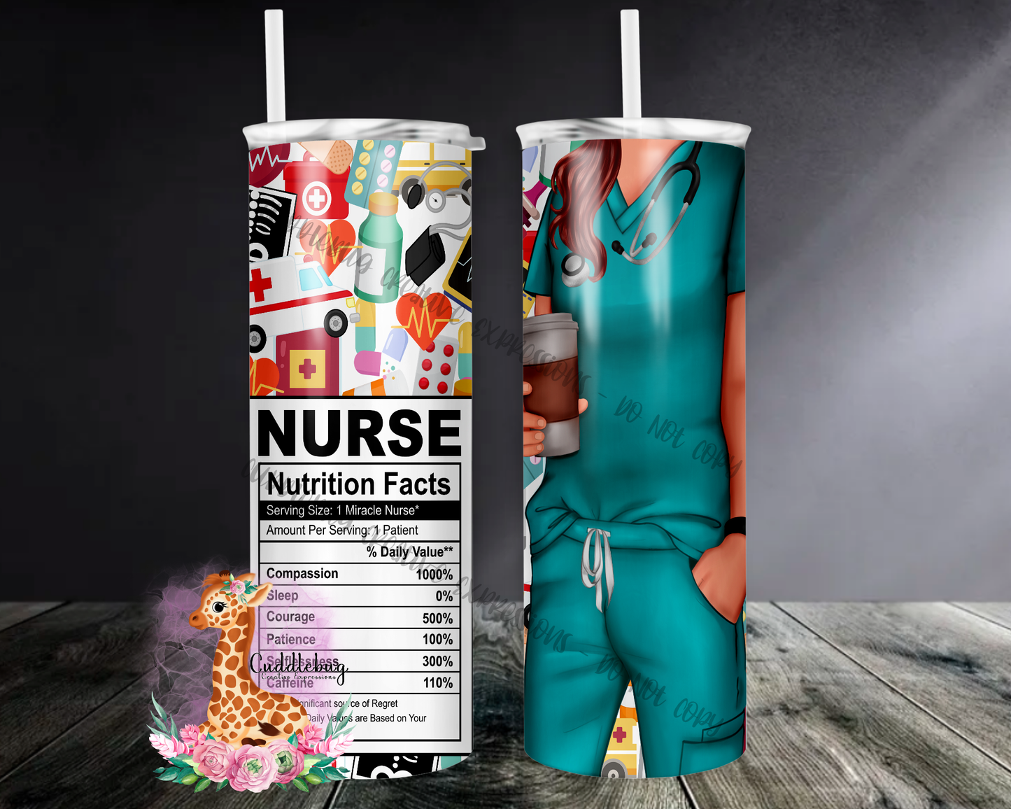 Nurse Nutrition Scrubs