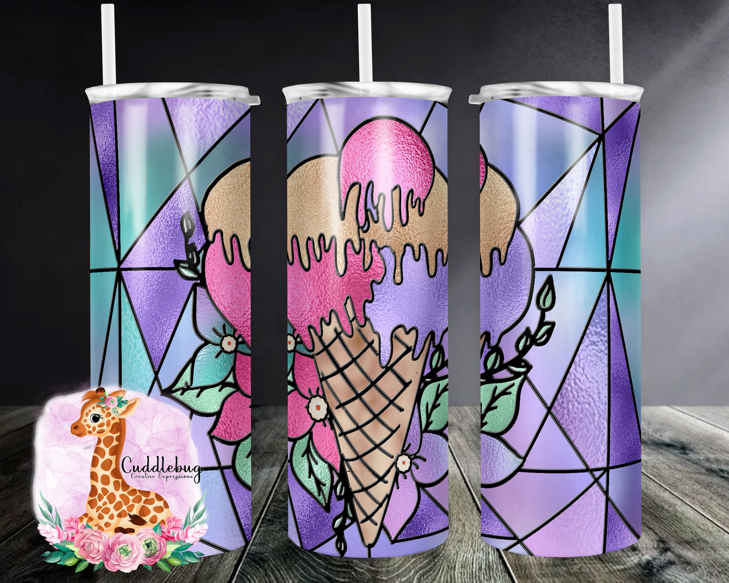 Ice Cream Stained Glass